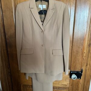 Casual Corner Tan 3-piece suit